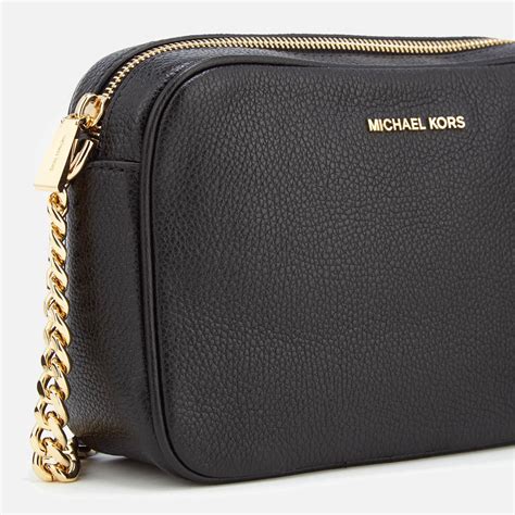 michael kors ginny medium camera bag blackgold|Michael Kors Ginny Medium Camera Bag .